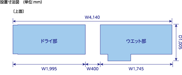 RECOTiO EV-i250 寸法図